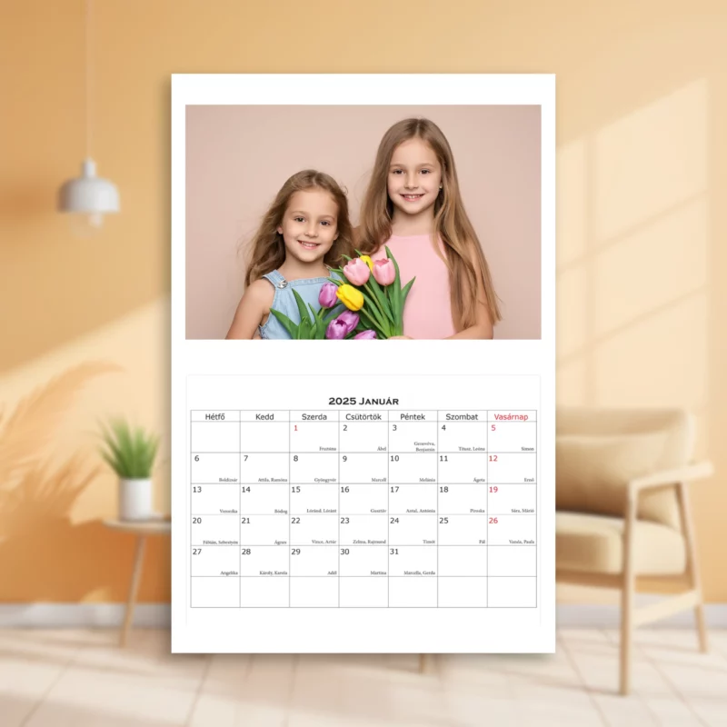14 oldalas lapozható spirál naptár - Image 2
