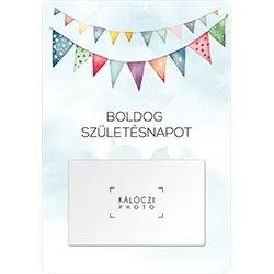 Papír tartó - Boldog születésnapot