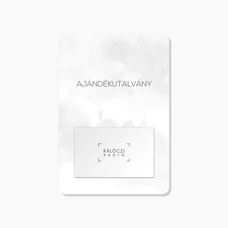Ajándékutalvány - Fehér