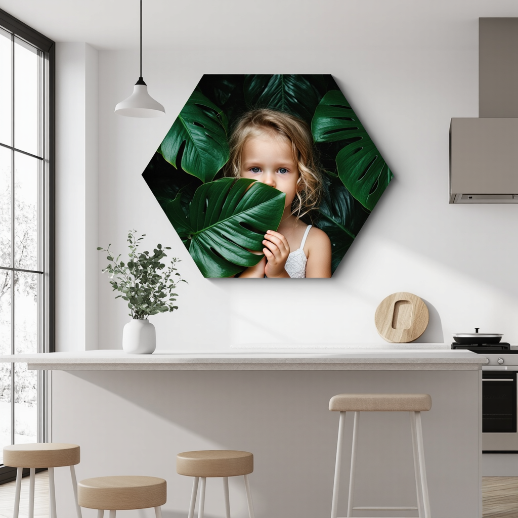 Vászonkép - Hatszög (Fekvő)